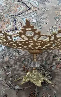 میوه خوری و سماور برنز