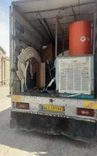 حمل بار باخاورمسقف زابل زاهدان داخل