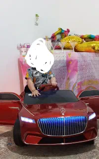 ماشین شارژی بنز