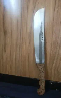 چاقو کلکسیونی دسته چوب گردو