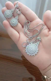 نیم ست نقره