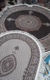 فرش آشپزخانه بیضی ماهی۱۲۰۰شانه سلطان ۱۵۰×۱۰۰