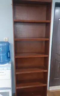 قفسه کتابخانه ایستاده با چوب نراد