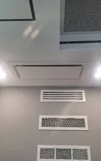 فلاشینگ نما . دریچه آلمینیومی . کانال کولر