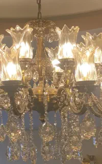 لوستر برنزو برنجی