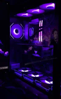 کیس Lian li dynamic rog bl & فن ‌Awest