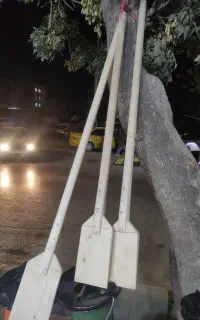 کفگیر چوبی بلند