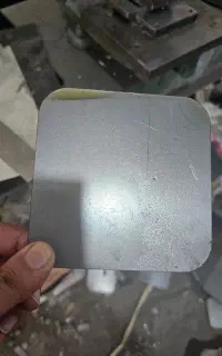 ورق روغنی یک رب و یک میل لیزر شده ابعاد ۱۲در۱۲