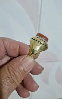 انگشتر عقیق یمن کهنه