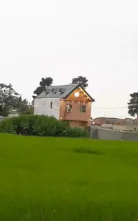 خانه کلبه تازه ساخت