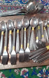 سرویس قاشق چنگال دستی ۱۵۰