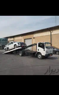 امداد خودرو یدک کش چرخگیرکفی خودروبرجرثقیل