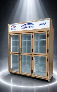 یخچال ۶ درب کم مصرف درب تیکه تمام استیل
