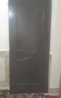 درب چوبی