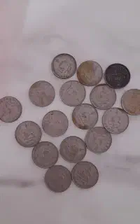 سکه های قدیمی بصورت یکجا فروخته میشود