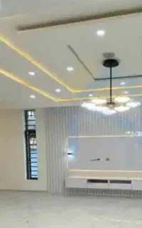ساده و نیمه ماهر نقاشی ساختمان