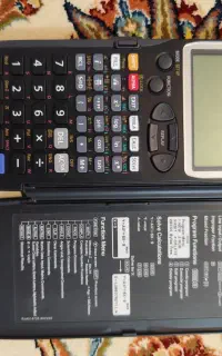 ماشین حساب کاسیو casio fx 5800 در حد نو
