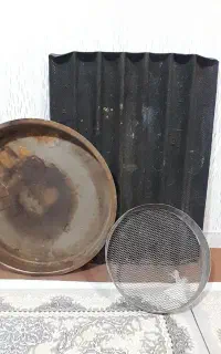 تشت چدن پخت زولبیا بامیه، قالب باکت والک
