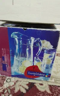 یک دست پارچ ولیوان لومینارک فرانسه