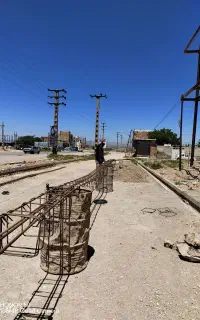 آرماتوربندی آلموتوربندی میلگرد بافی شناژ