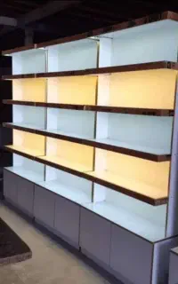 استند نور مخفی دار مغازه پوشاک و پیشخوان