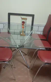 میز ناهارخوری..6عددپشتی.وجاکفشی