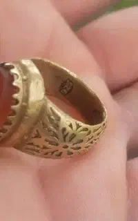 انگشتر ۹۲۵ درجه یک در حد نو