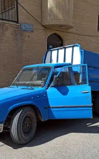 نخاله نیسان کمپرسی نیسان باری مصالح ساختمانی نخاله
