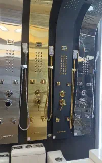 کارانزا دوش پنل هوشمند طلایی، مات