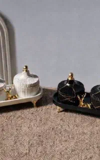 ست قندان. سنگ مصنوعی. نقد و اقساط