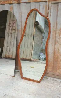 آینه با فریم و بدون فریم،دفرمه