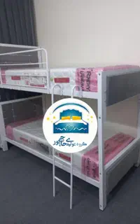 تخت خواب دو طبقه حاجی پور(تختخواب۲دوطبقه)تشک ترلان
