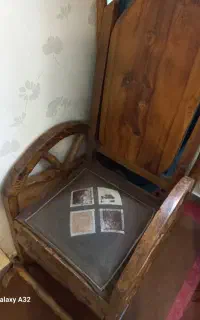 صندلی چوبی راحتی