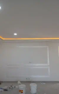 نقاشی ساختمان رنگ روغن و پلاستیک