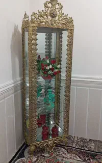 میز،بوفه،ساعت ایستاده طرح برنز