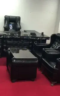 مبل لونا اداری میز سنگی باال مدیریتی صندلی لیون
