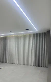 پرده پلیسه و مینیمال برقی تحویل فوری
