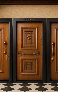 طرح درب ضدسرقت اتاقی با چهارچوب ضدسرقتی اقتصادی