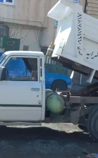 نیسان کمپرسی حمل ماسه ، آجر ،پوکه و نخاله