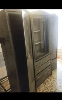 کتابخونه /بوفه/کمد سه تیکه فلزی