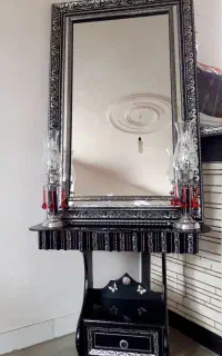 آینه شمعدان