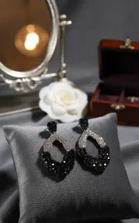 گوشواره نگینی