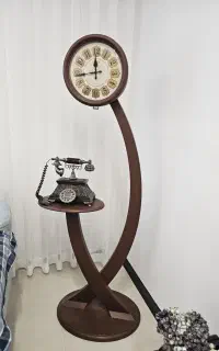 ساعت ایستاده چوبی برند لوتوس