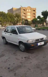 پراید در حد خشک