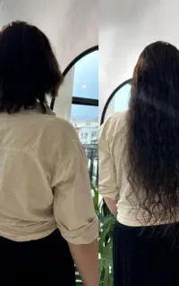 مو طبیعی مناسب اکستنشن