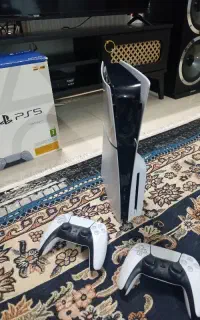 ps5 دیسکخور دو دسته چند ساعت استفاده شده
