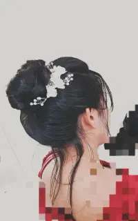 مدل شینیون و میکاپ جهت تکمیل آلبوم کاری تعدادمحدود