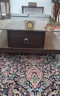 جلومبلی شیشه ای وسه عسلی