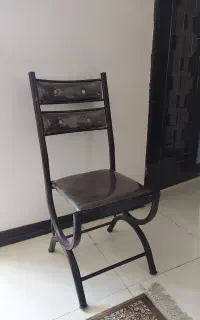 صندلی فلزی 6 تایی ، در حد نو