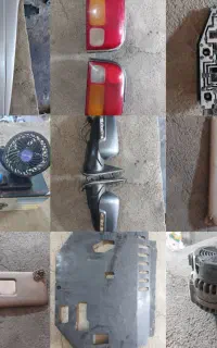 یک سری وسایل خودرو